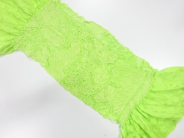 JAPANESE KIMONO / OBIAGE / SILK / SHIBORI